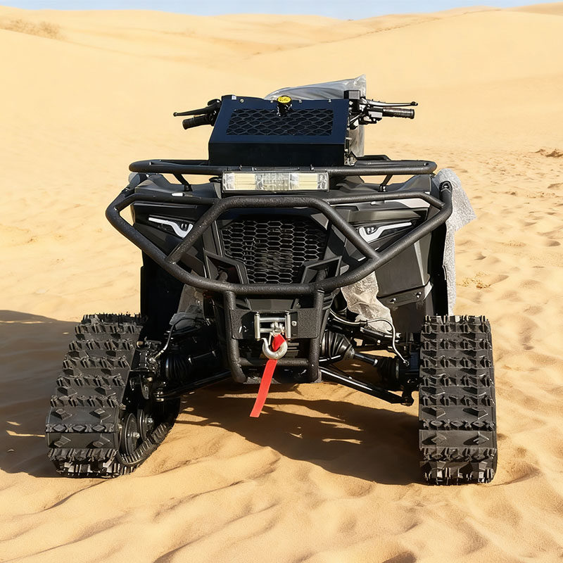 新款350CC单人雪地摩托车雪橇车雪地车滑雪车越野摩托