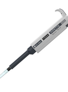 Genex Beta手动可调单道移液器 微量程可调移液枪 吸头通用国产