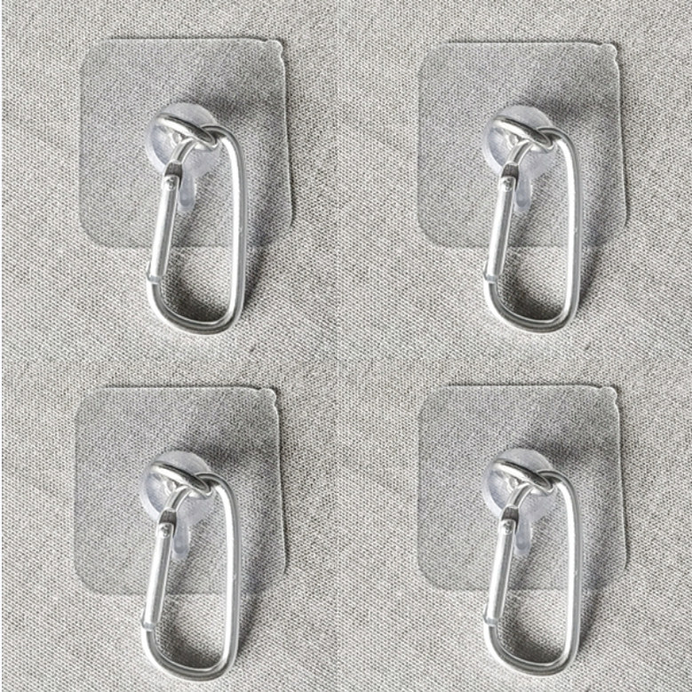 铝扣挂钩可开口闭口粘钩挂扣免钉车载天花板固定吊环挂钩无痕钉,收纳整理,挂钩/粘钩,淘宝优惠券,粉丝福利购,淘宝优惠卷