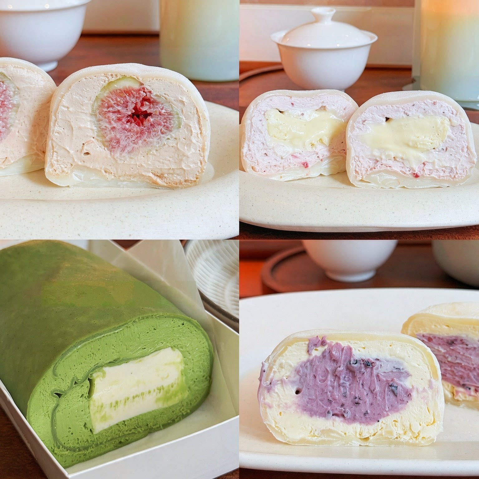 小春日食 冷链包邮3大福+1奶油毛巾卷 雪媚娘甜品蛋糕点心糯叽叽