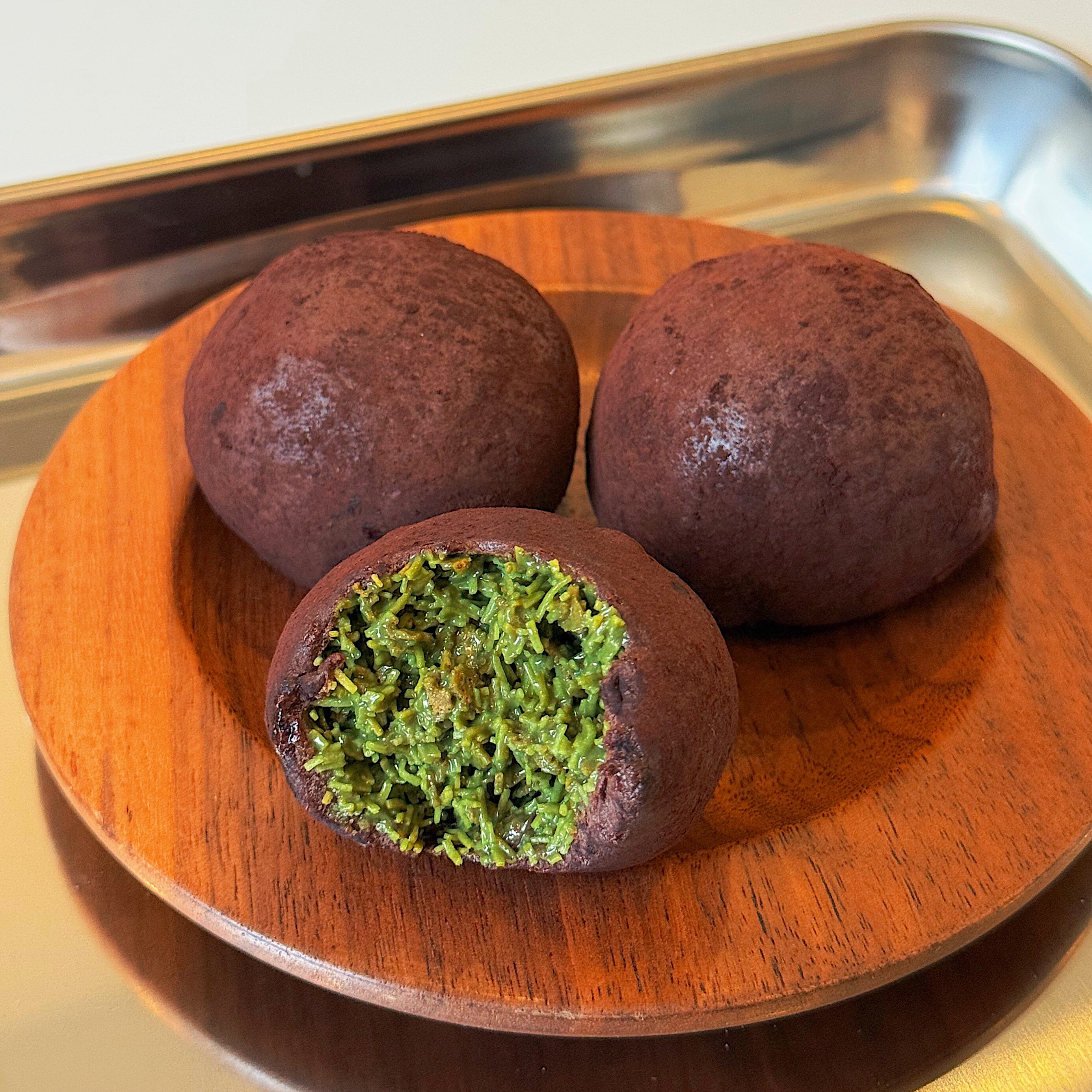 小春日食 迪拜软糯曲奇开心果脆片巧克力手工现做下午茶甜点