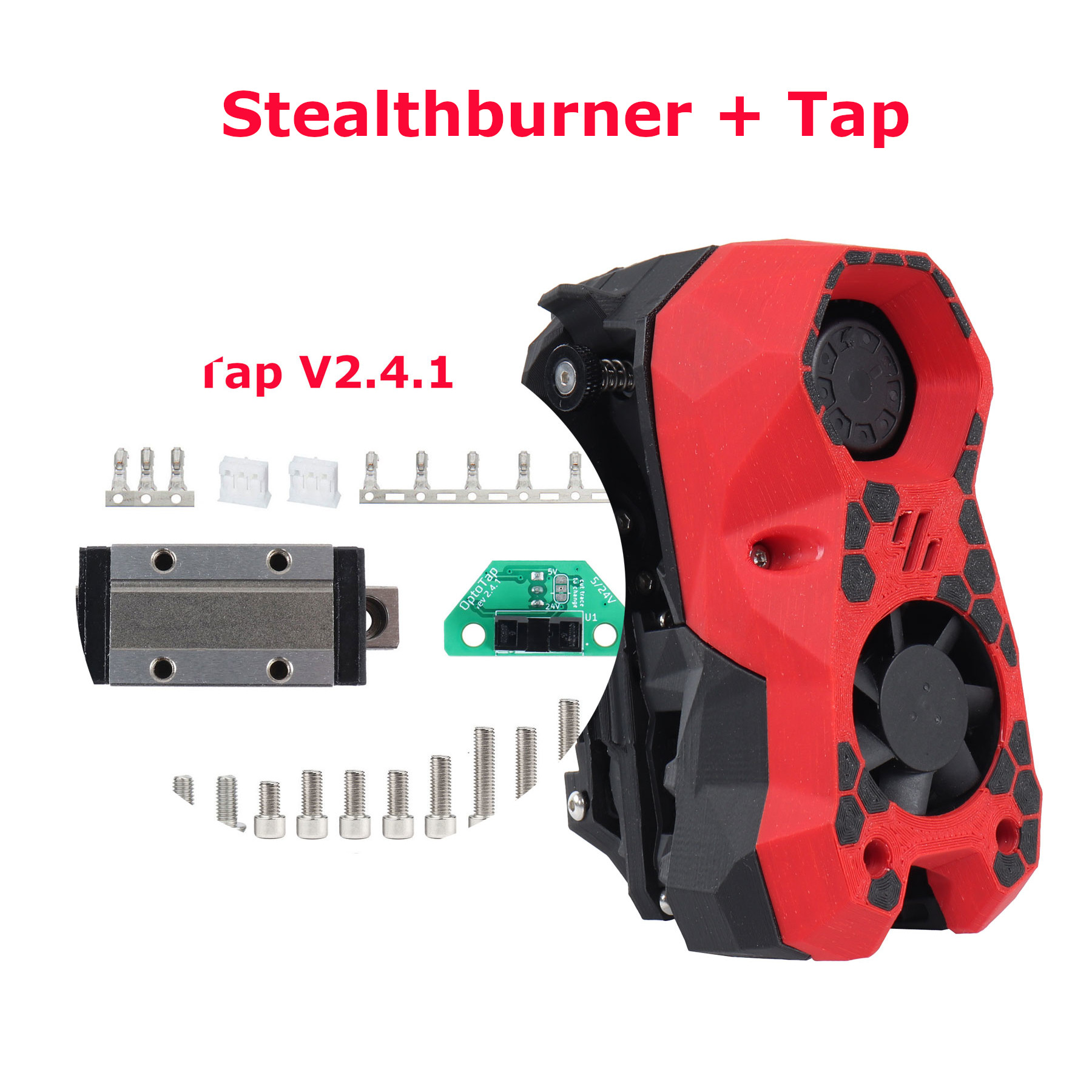 Voron2.4 V2.4 Stealthburner挤出机SB打印头OptoTap LDO电机Tap