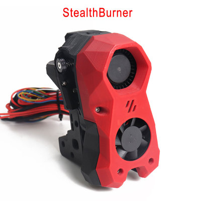 Voron2.4三叉戟鸣志MOONS电机建准挤出机打印头Stealthburner SB