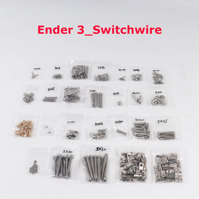 3d打印机Ender3升级成Voron Switchwire不锈钢螺丝螺母M5垫片套件