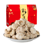 张家口蘑菇野生黄油蘑干货特产内蒙白蘑口蘑春节日礼盒新年送礼