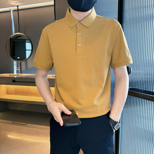 小码XS加小号S号纯色短袖T恤翻领Polo衫矮小个子修身休闲上衣体恤