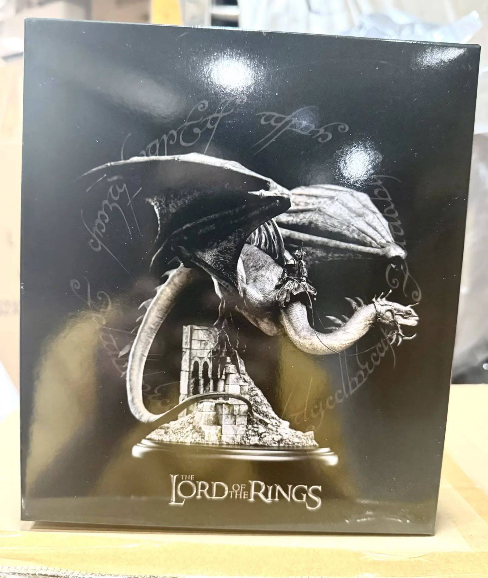 魔戒 指环王 戒灵龙 魔幻 安格玛巫王 电影周边 摆件模型手办