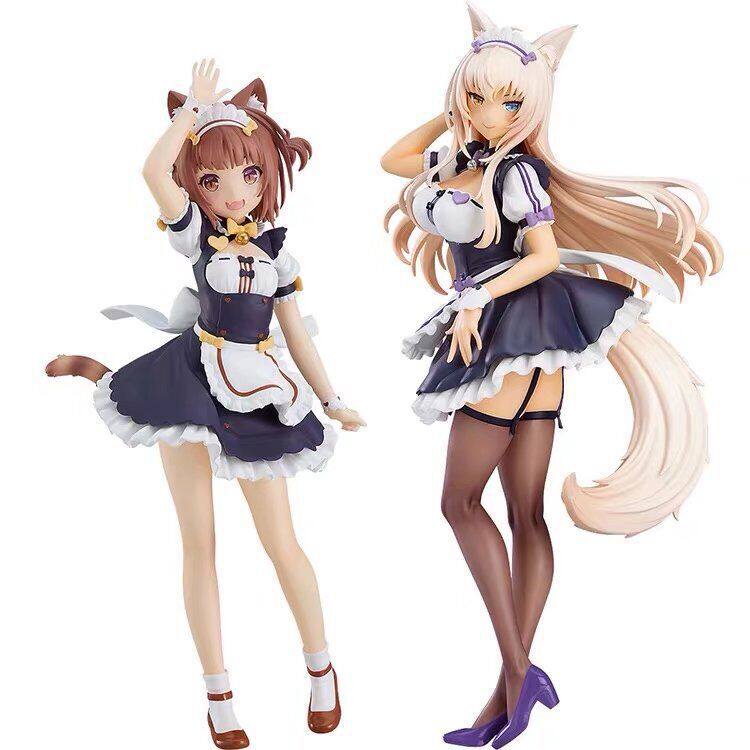 猫娘乐园 NEKOPARA 巧克力与香草 女仆红豆 椰子 女仆手办