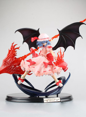 狼族动漫红恶魔东方大小姐Griffon Project 蕾米莉亚神枪 手办