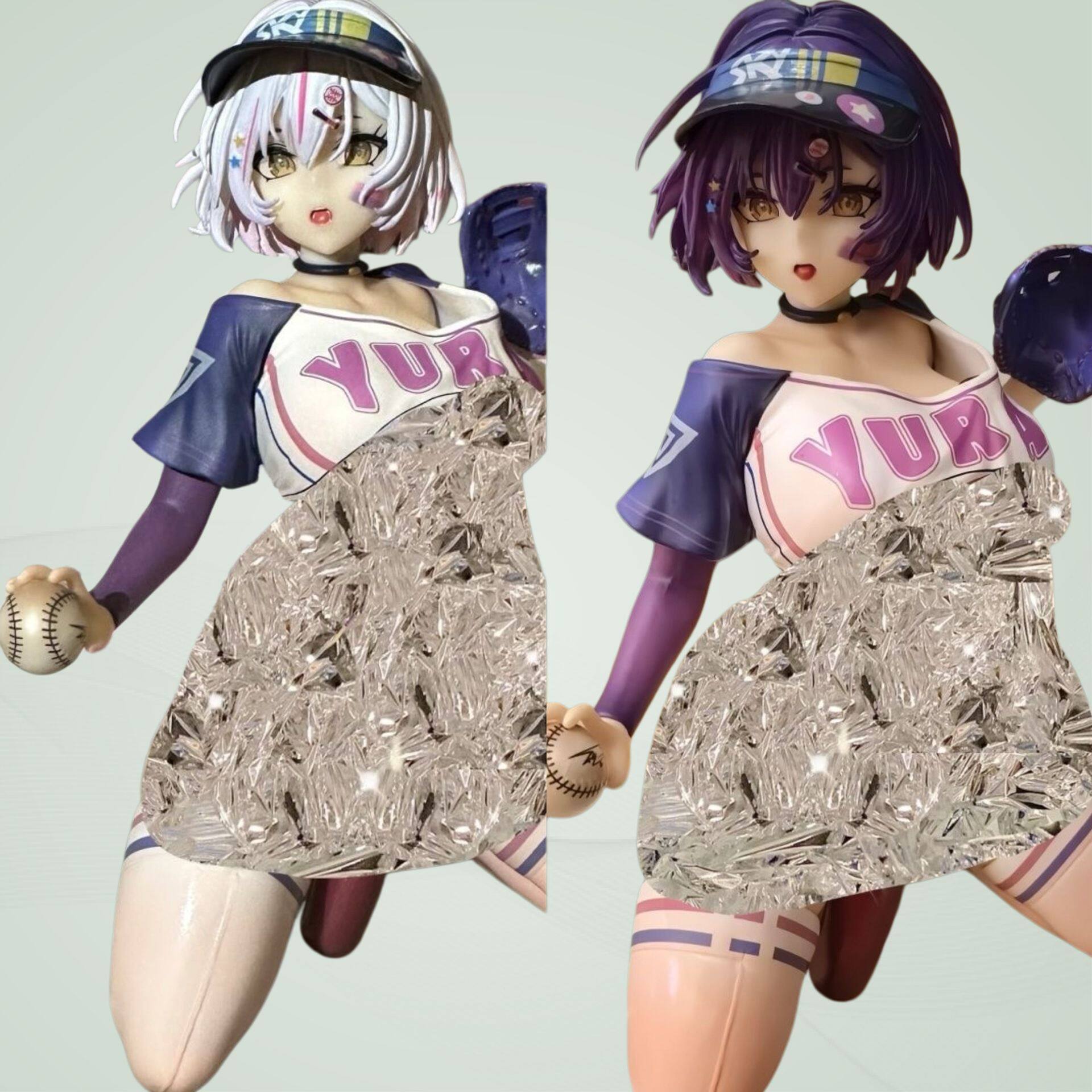 Lim Land x VKEND优菈的棒球跪姿手办二次元美少女盒装手办