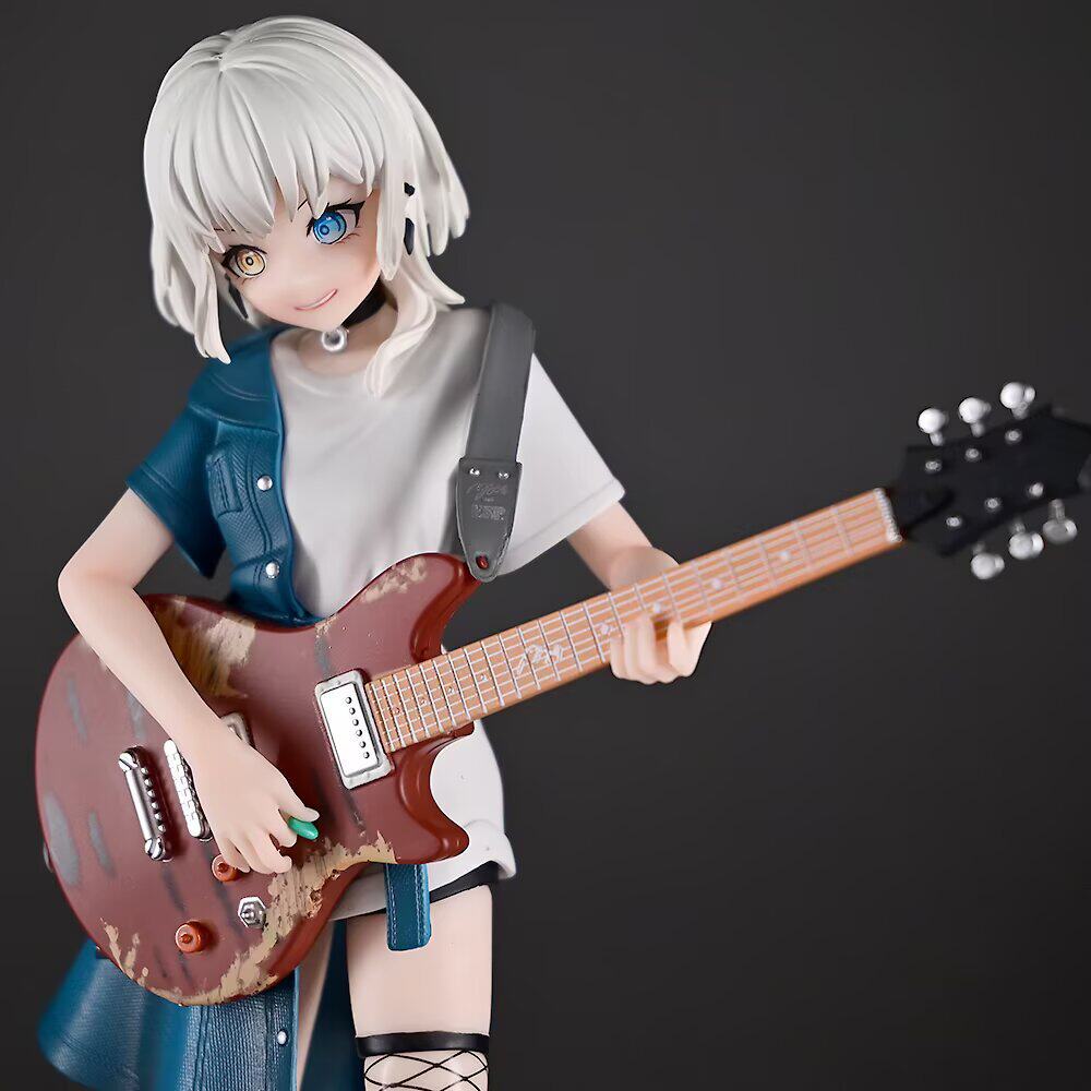 BanG Dream! 吉他手 要乐奈 猫系少女乐团美少女机箱模型摆件手办