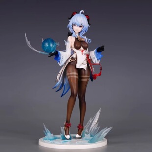 二次元美少女 游戏周边 GK 甘雨循循守月 模型 公仔 摆件盒装手办