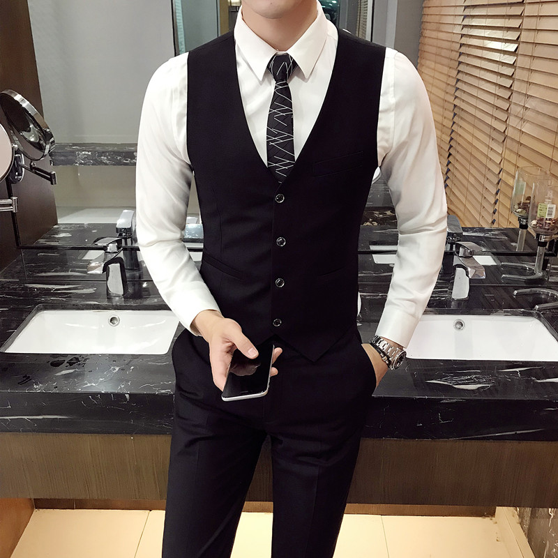 伴郎服兄弟装团服西装马甲新郎结婚礼服西服套装男士衬衫西式秋季
