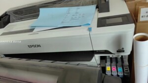 爱普生SC-T5485D A0+ 36英寸CAD图纸打印机  蓝图红章彩图绘图仪