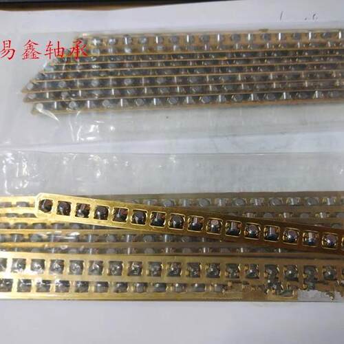 交叉滚子导轨保持架滚珠条滚针排珠条轴承火花机拉丝铜排条轴承