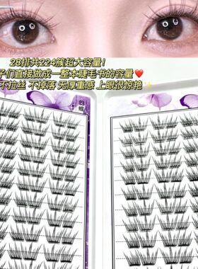 大容量上镜氛围感幻蝶假睫毛