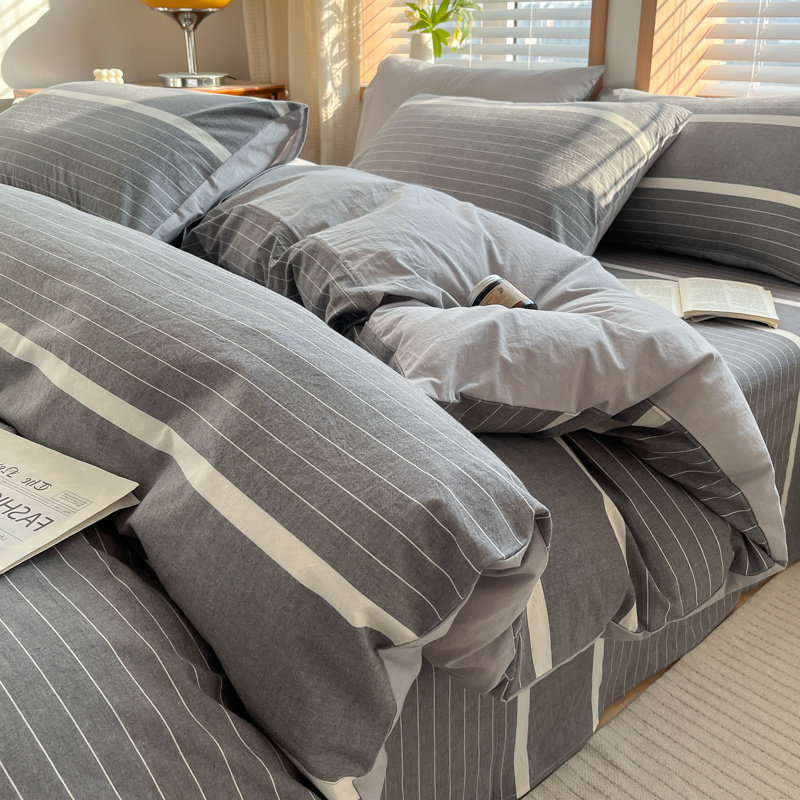 全棉纯棉四件套床上用品2026新款学生宿舍三件套床单被套单双人,床上用品,床品套件/四件套/多件套,淘宝优惠券,粉丝福利购,淘宝优惠卷