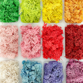 永生花苔藓diy干花材料玻璃罩遮花泥装 饰礼盒蝴蝶标本垫底驯鹿藓