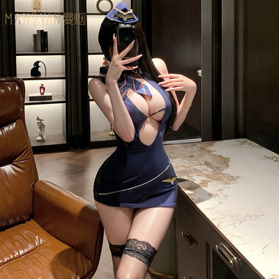 情侣战斗服趣味内衣女性感女警服