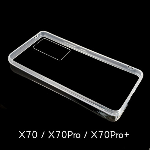 步步高X70 Pro+手机壳 手工diy滴胶干花透明硬底软边凹槽素材壳