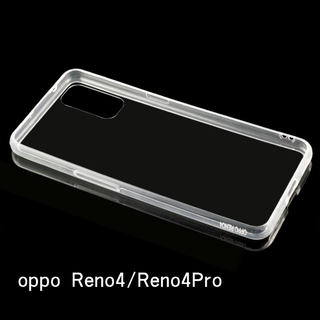 OPPO Reno4 Pro透明滴胶手机壳 手工干花diy硬底软边凹槽素材壳