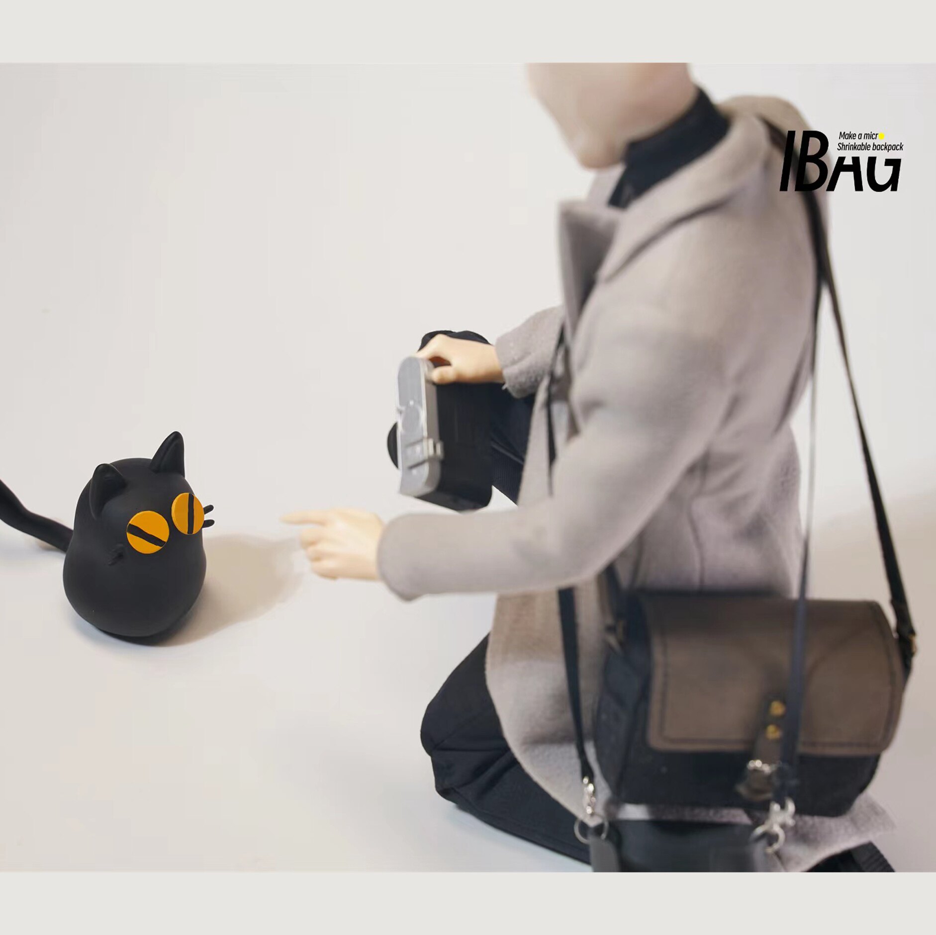 i-bag 1/6 野生摄影师 斜挎单肩摄影包 i-b002AB 共2款 现货图片