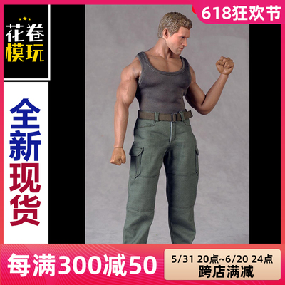 肌肉背心紧身兵人现货