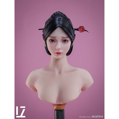 LZ TOYS 1/6 兵人 古装女子 怜 可动眼女头雕 SET019 现货