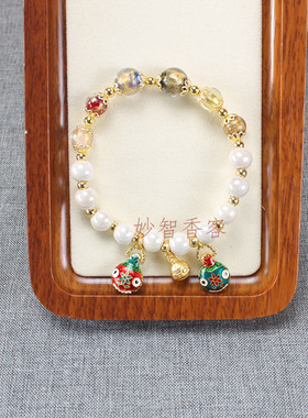 香灰琉璃香灰瓷佛珠手串