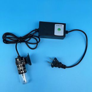 3W紫外线UVC鱼缸杀菌消毒灯管除菌灭藻类灯长80mm线长1.4米可定时