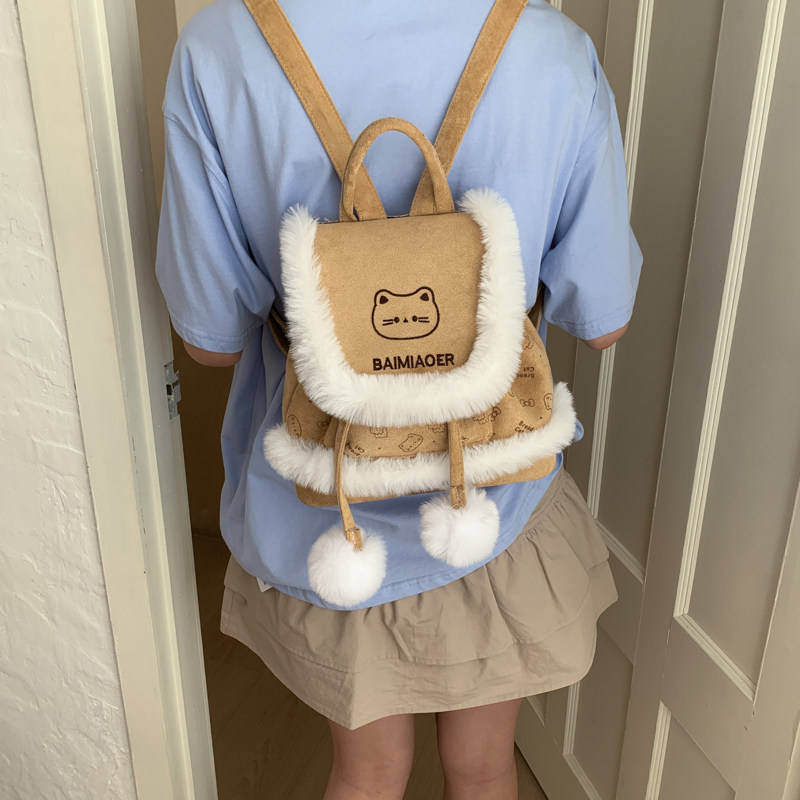 Cuteness2025新款时尚百搭甜美淑女lolita单肩手提包高级感双肩包,箱包皮具/热销女包/男包,双肩背包,淘宝优惠券,粉丝福利购,淘宝优惠卷