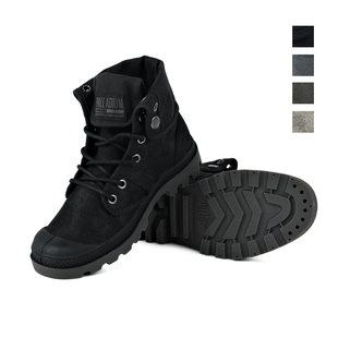 PALLADIUM帕拉丁女鞋翻帮帆布鞋时尚百搭系带休闲复古高帮鞋75534