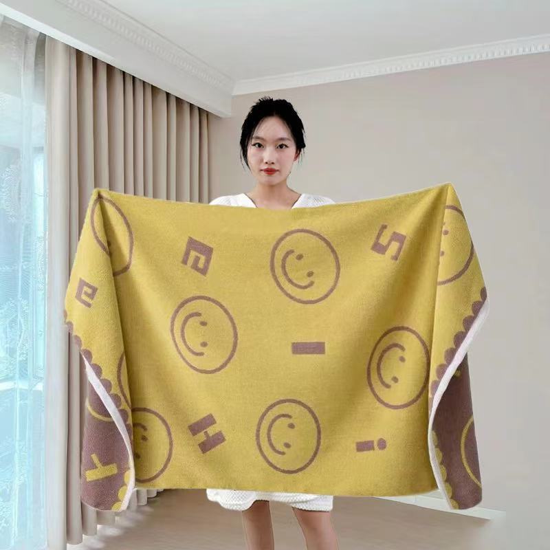 南郭良品跨境棉浴巾成人全棉柔软吸水男女洗澡裹巾大毛巾儿童高档
