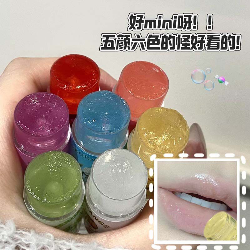 南郭良品唇花清雅润唇膏保湿不油腻滋润补水隐匿唇纹学生平价水果