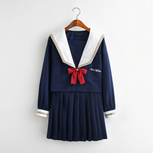 新品白雪姬SnowWhite正统JK制服 班服套装女学生水手服软妹校服