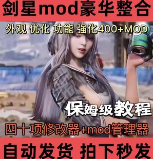 剑星MOD模型模组更换stellar Blade服装外观替换剑心星刃装红莲PC
