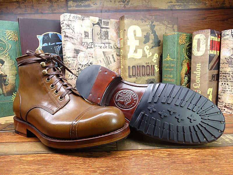 goodyear manual Engraved Julian Beckham work clothes Boots Leather bottom Europe and America style personality Tide bootsin the Men's Shoes, Boots  category - from Buy2taobao.com to provide professional Taobao agent buy service