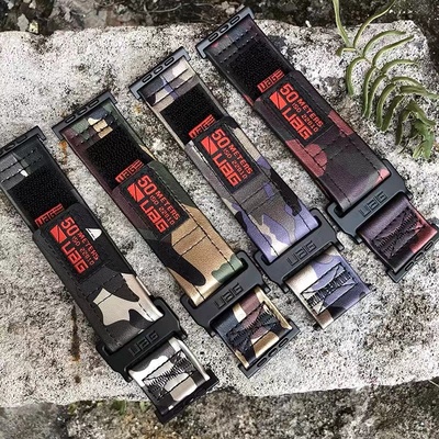 uagiwatch迷彩手表带魔术贴