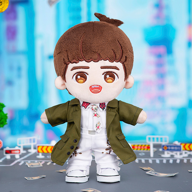【minidoll】正版唐人街探案3电影秦风款毛绒玩偶刘昊然角色周边