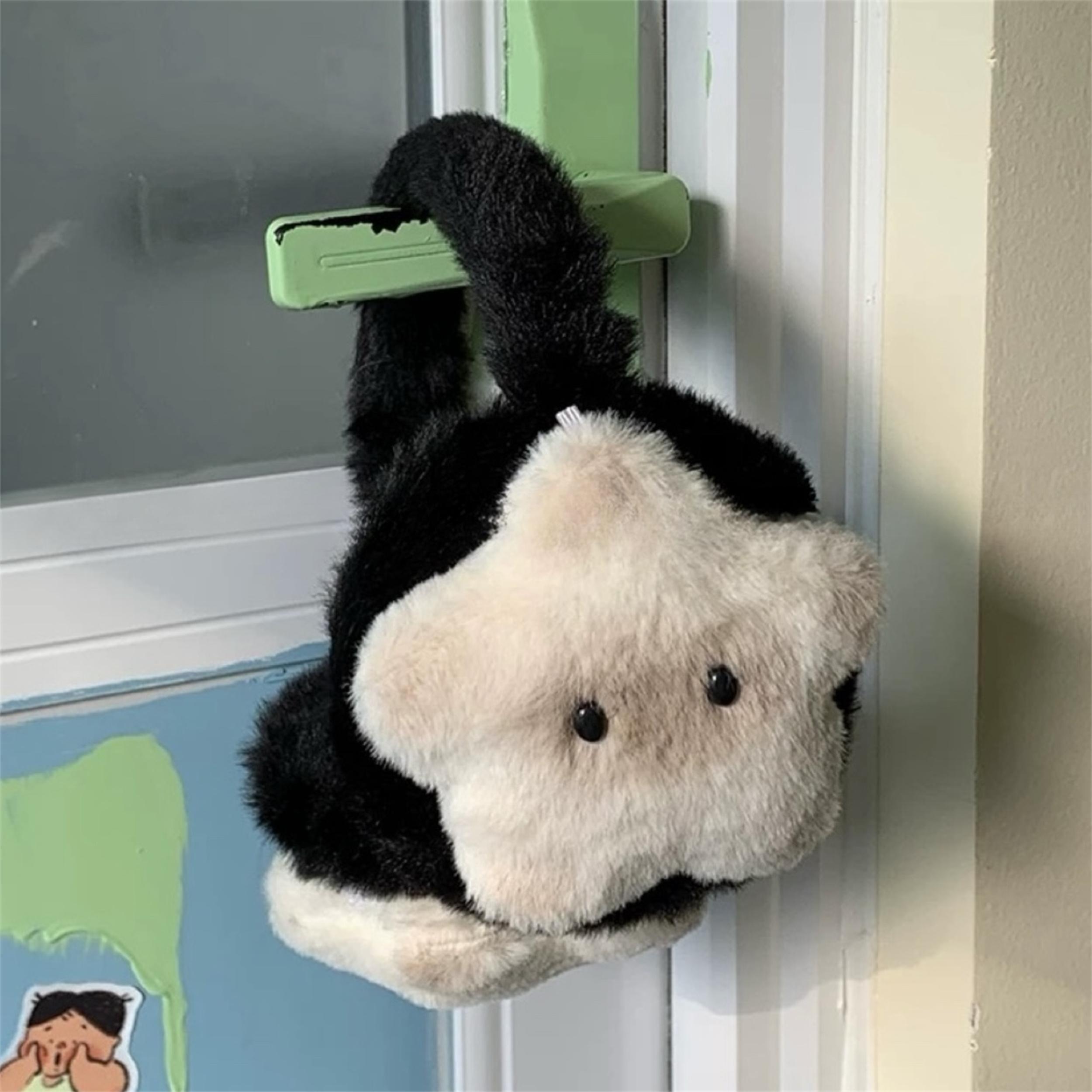 星星暹罗猫耳罩女冬季毛绒保暖耳套可爱卡通耳机式护耳防冻耳暖