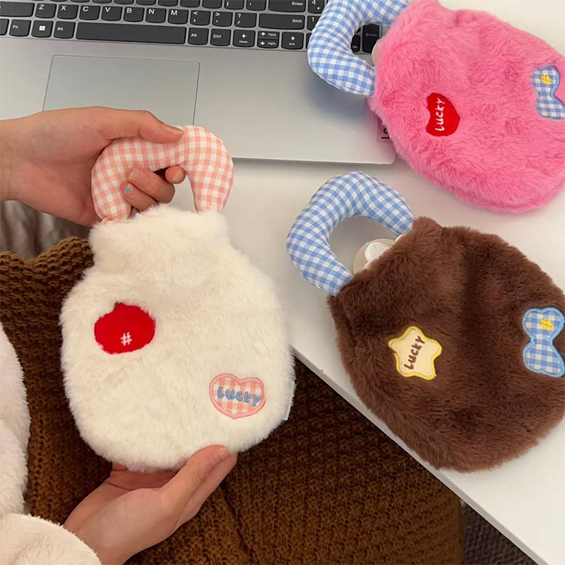 手提热水袋注水暖水袋加厚防爆被窝专用暖手宝女生痛经热敷暖宝宝