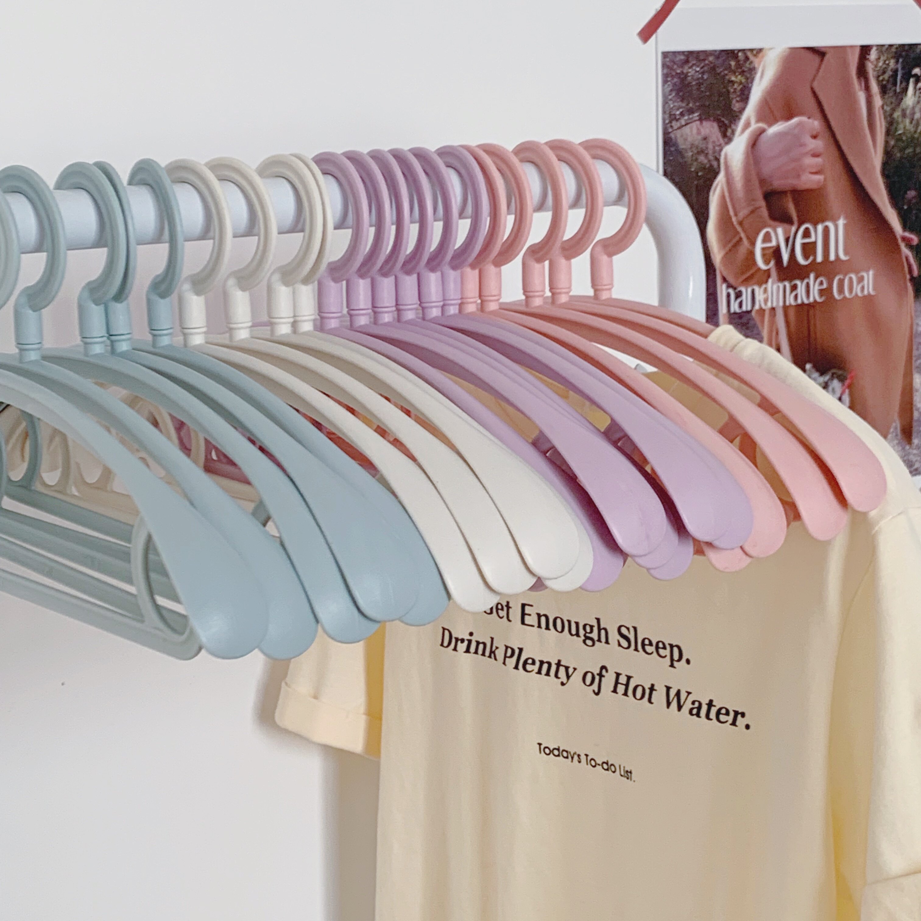 无痕晾衣衣架架子ins家用防滑