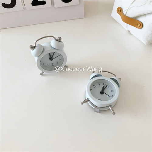 ins风简约迷你小闹钟可爱时钟