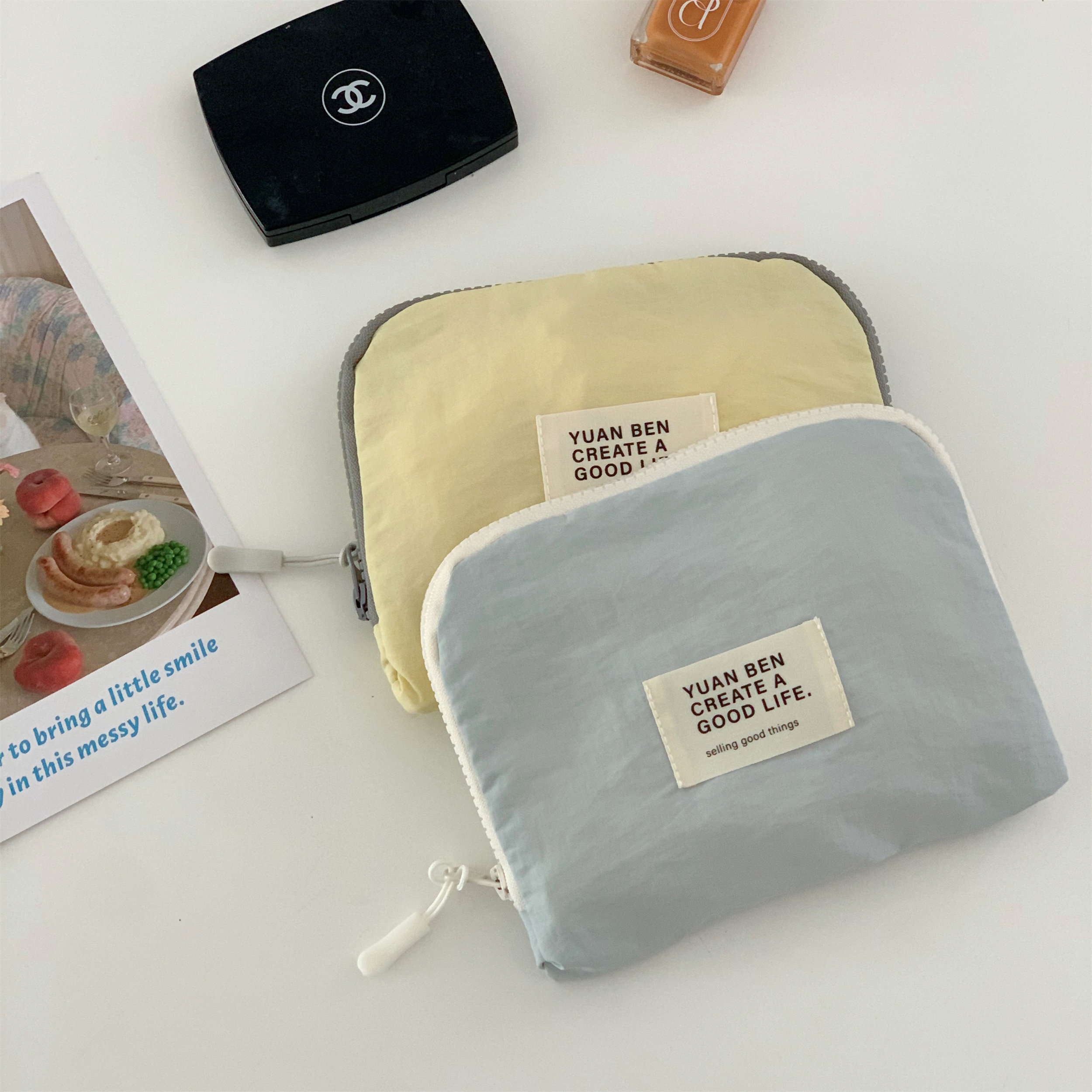 收纳包旅行收纳袋化妆包行李箱收纳小包便携防泼衣物分装袋洗漱包,收纳整理,化妆包,淘宝优惠券,粉丝福利购,淘宝优惠卷