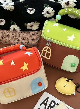 化妆包大容量女便携式化妆品收纳包2025新款手提分区旅行洗漱包