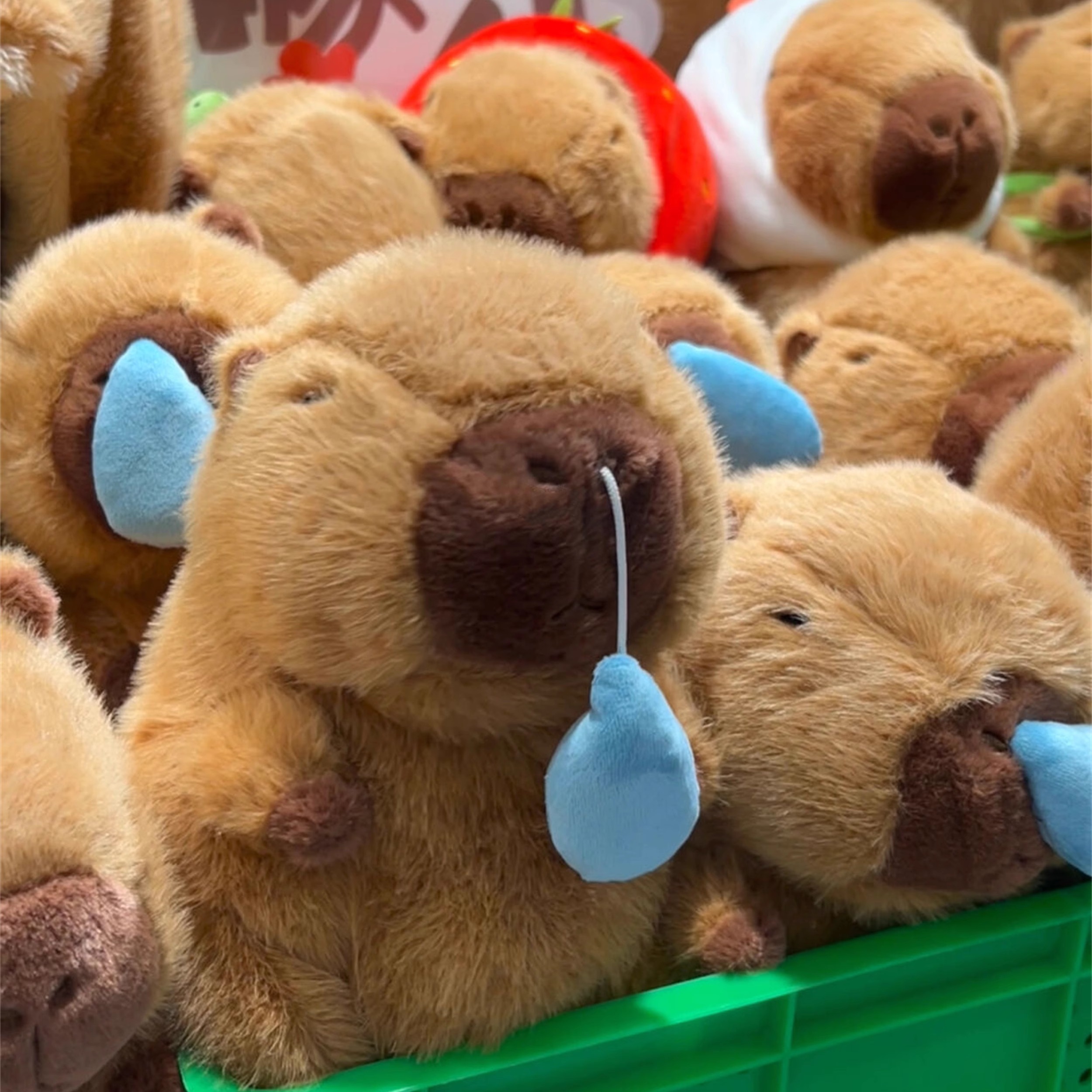 卡皮巴拉玩偶公仔流鼻涕水豚生日礼物丑萌搞怪毛绒玩具大号娃娃