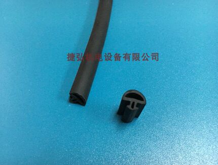 蚀刻机玻璃密封条 耐酸碱EPDM密封条 烤箱耐高温硅胶密封胶条