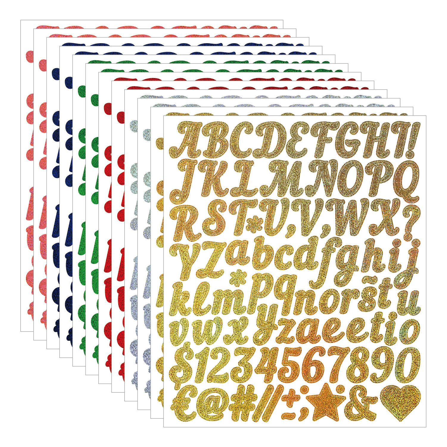 1英寸手写字母贴纸金沙银沙贺卡礼物装饰日记手账英文字母数字贴,文具电教/文化用品/商务用品,贴纸/立体贴纸,淘宝优惠券,粉丝福利购,淘宝优惠卷