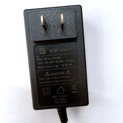 新DC-816-1203000得昌12V3A直插式电源适配器显示器液晶电视通用