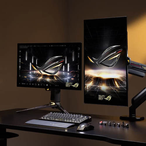 ROG 超杀27 Pro二代20周年版 2K高刷 电竞显示器 OLED PG27AQWP-G